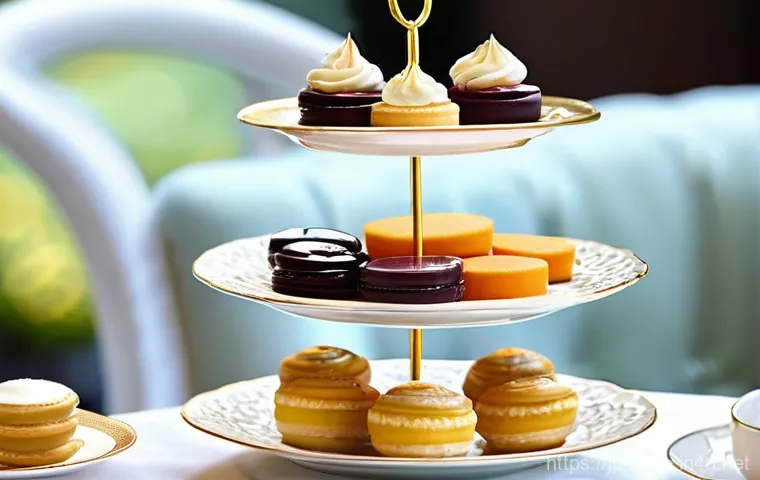 디저트 제품 추천 포스팅 - **Prompt: "An artful composition showcasing a variety of vibrant Neo-Wagashi (modern Japanese sweets...